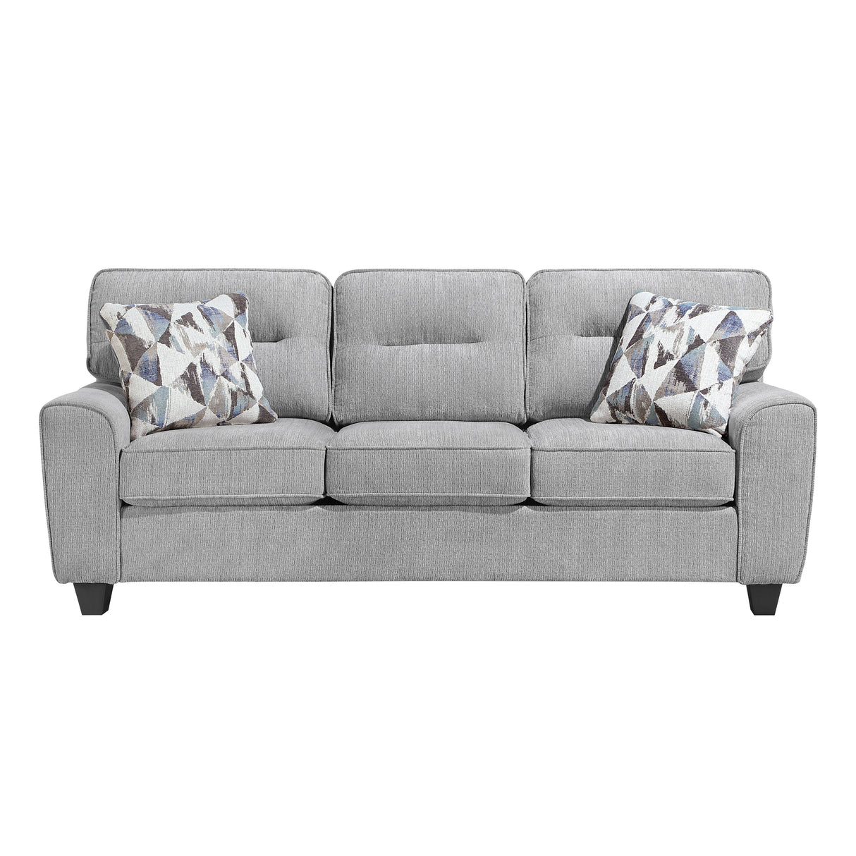 Bennett Gray Sofa by Homelegance at Eve Furniture