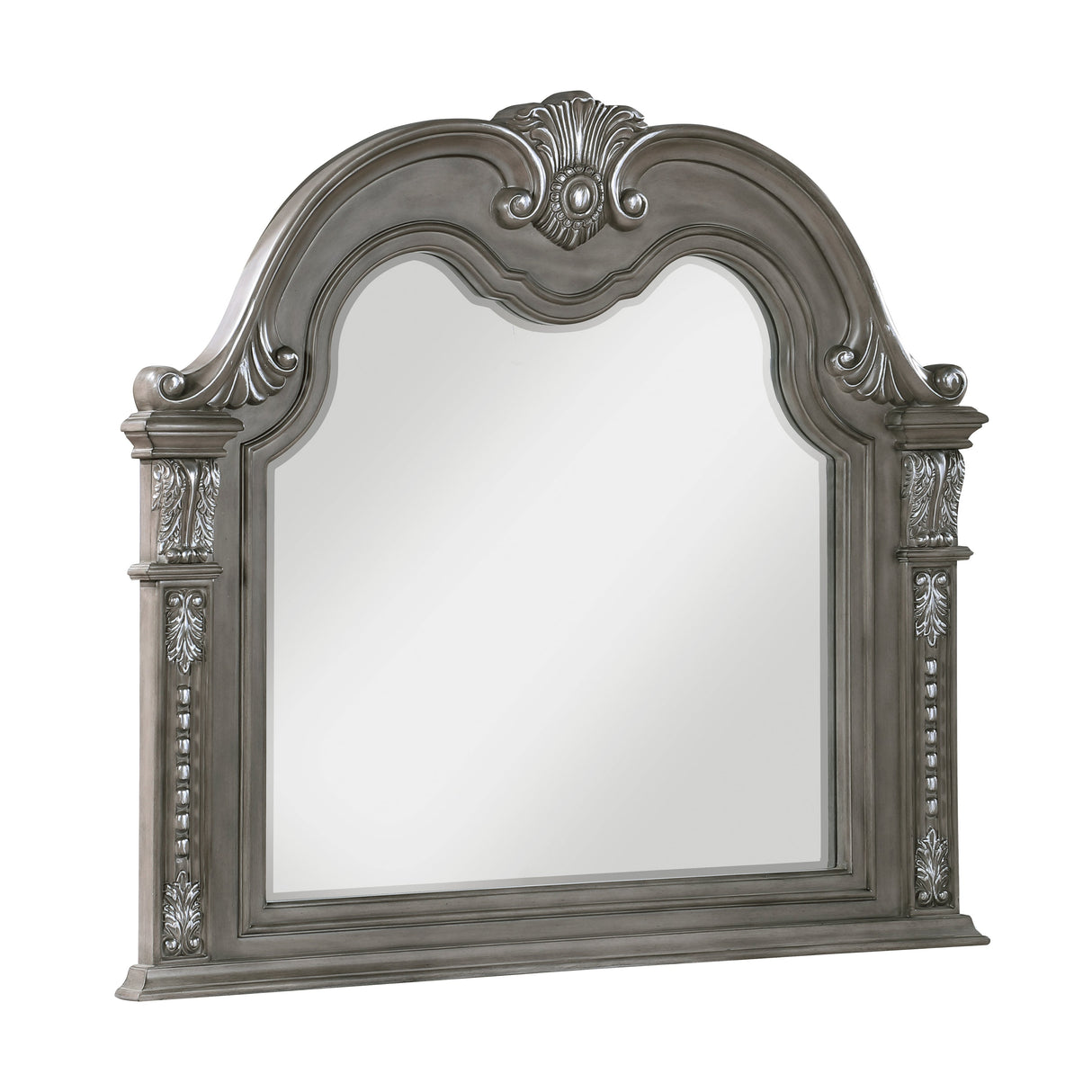 Bennington Gray Mirror (Mirror Only) by Homelegance at Eve Furniture