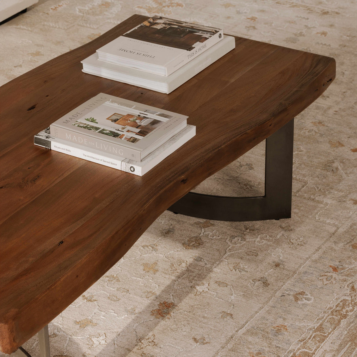 Bent Natural Coffee Table by Moe's Home at Eve Furniture