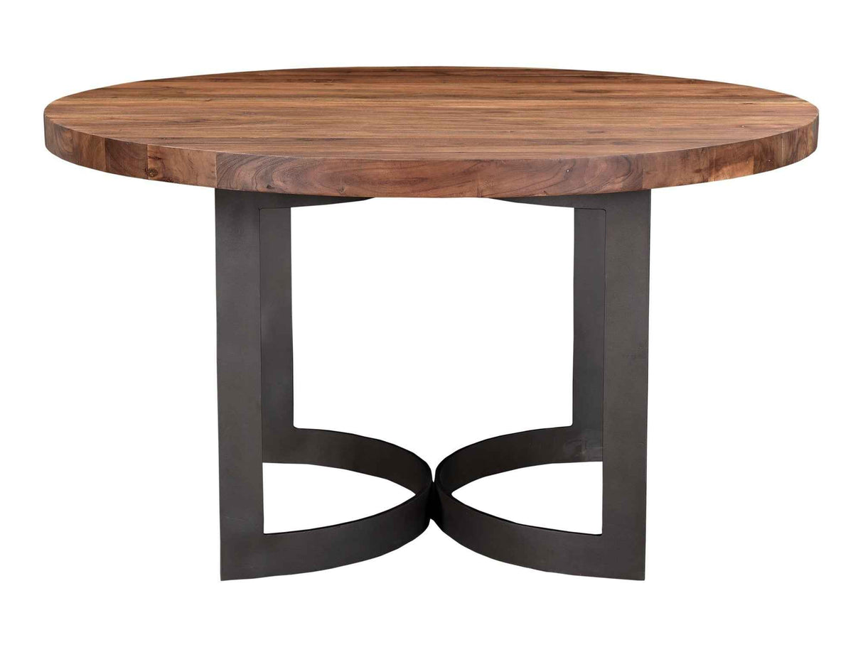 Bent Natural Round Dining Table