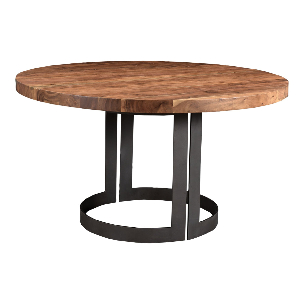 Bent Natural Round Dining Table by Moe's Home at Eve Furniture