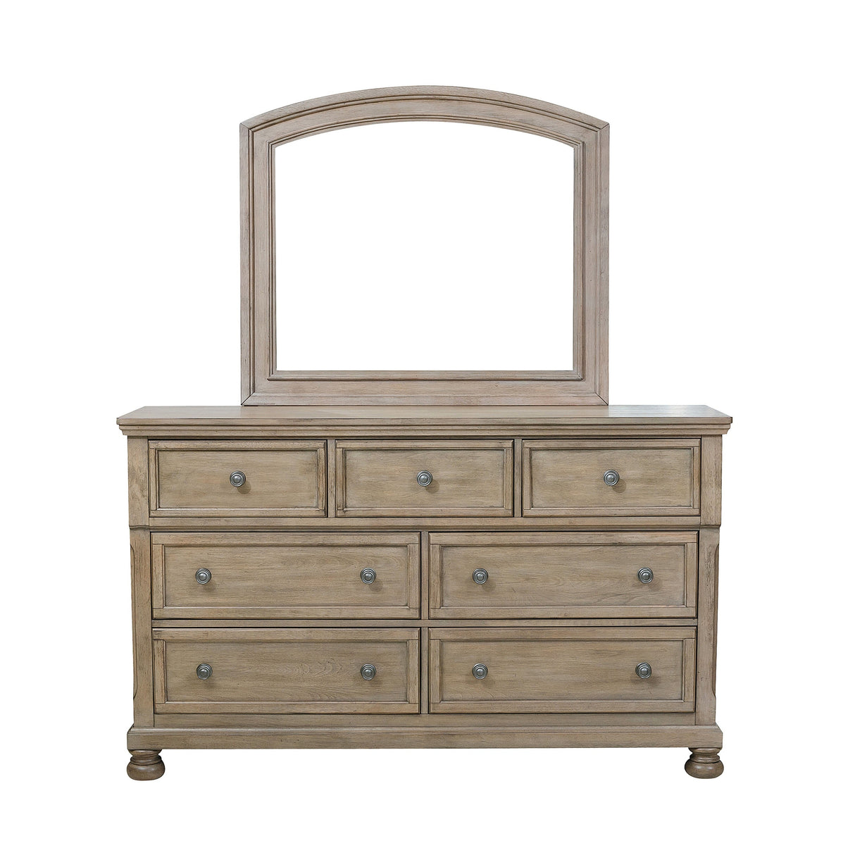 Bethel Wire Brushed Gray Sleigh Storage Platform Bedroom Set by Homelegance at Eve Furniture