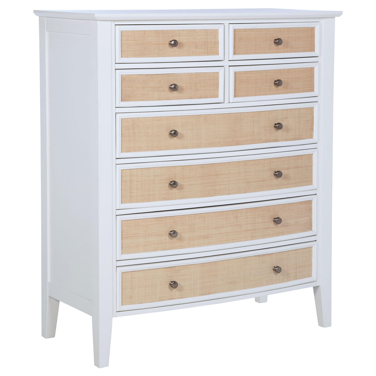 Bexhill 8-drawer Chest of Drawers White by Coaster at Eve Furniture