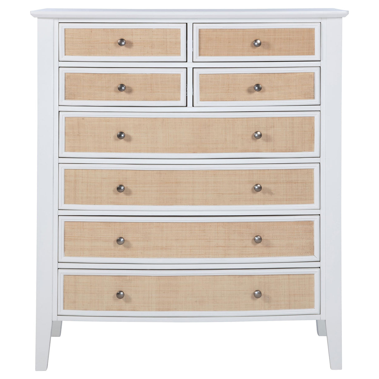 Bexhill 8-drawer Chest of Drawers White by Coaster at Eve Furniture