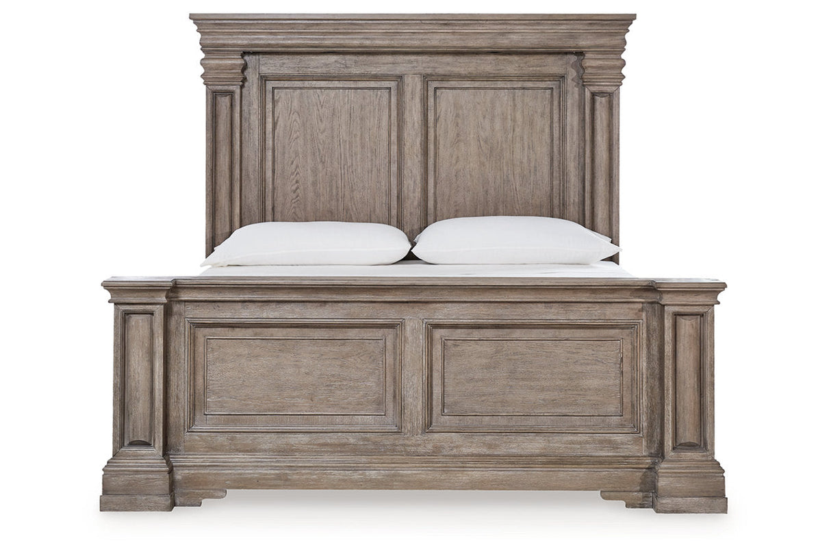 Blairhurst Light Grayish Brown Queen Panel Bed by Ashley at Eve Furniture