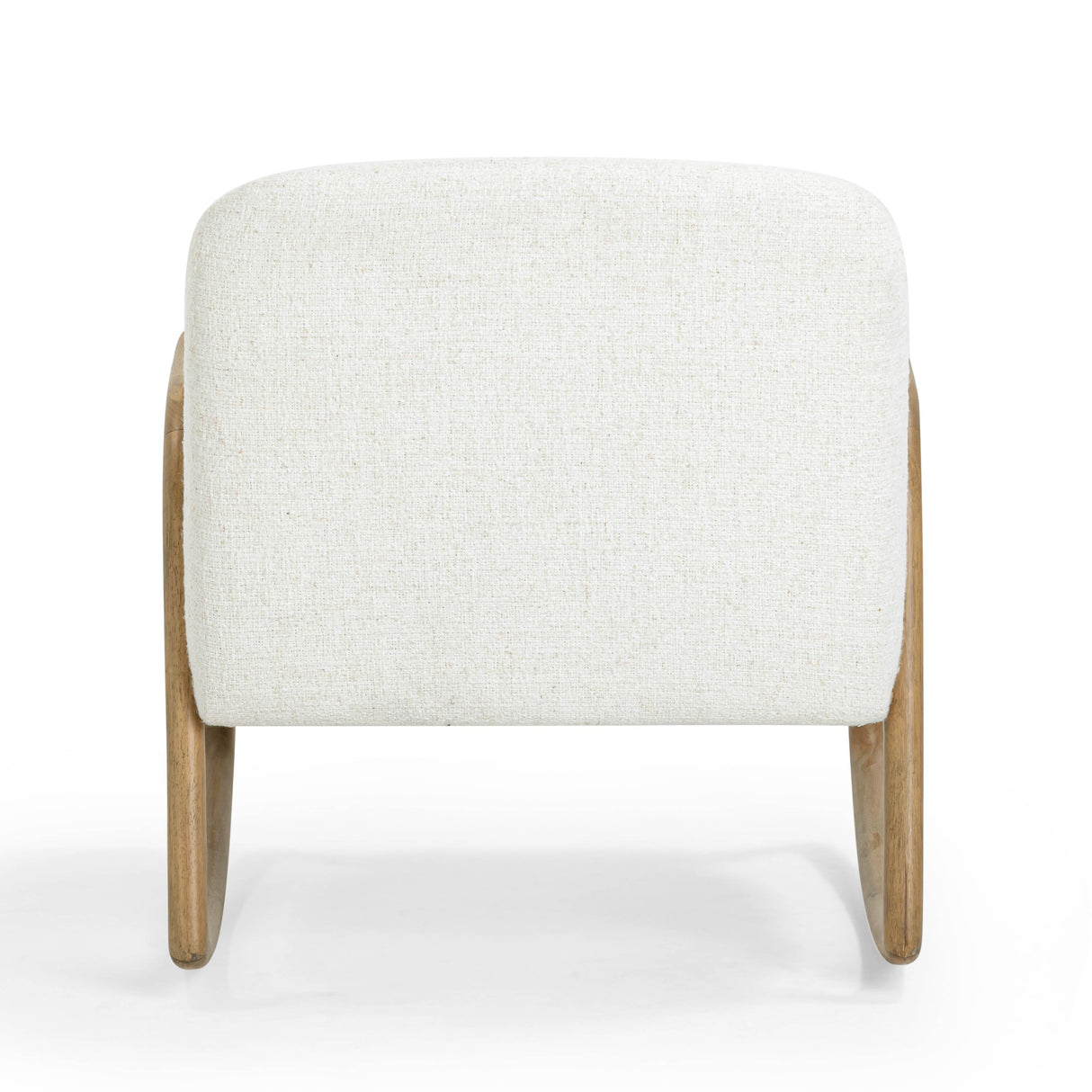 Bonney Cream Performance Fabric Rocking Chair by TOV Furniture at Eve Furniture