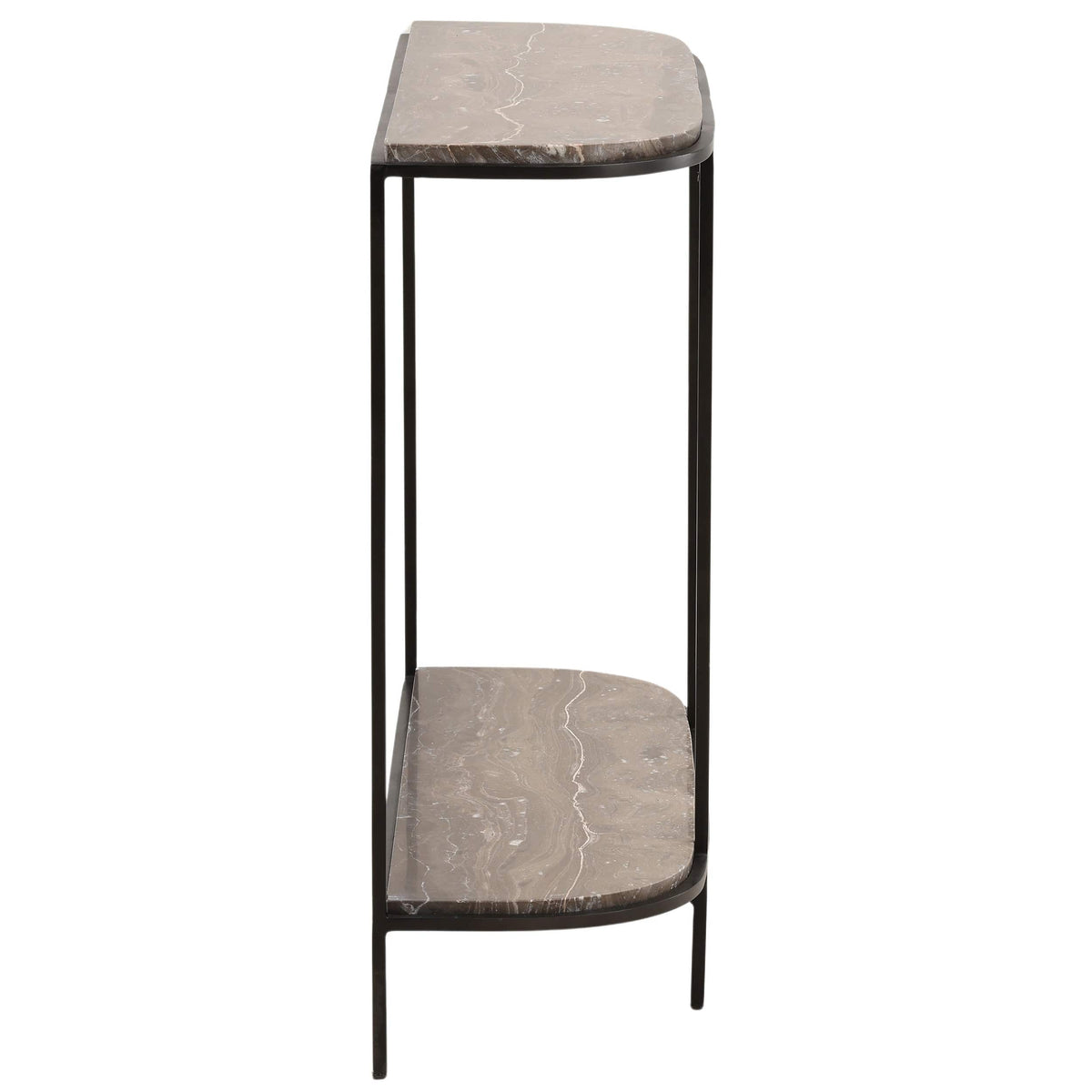 Brian Console Table, Brown by Dovetail at Eve Furniture