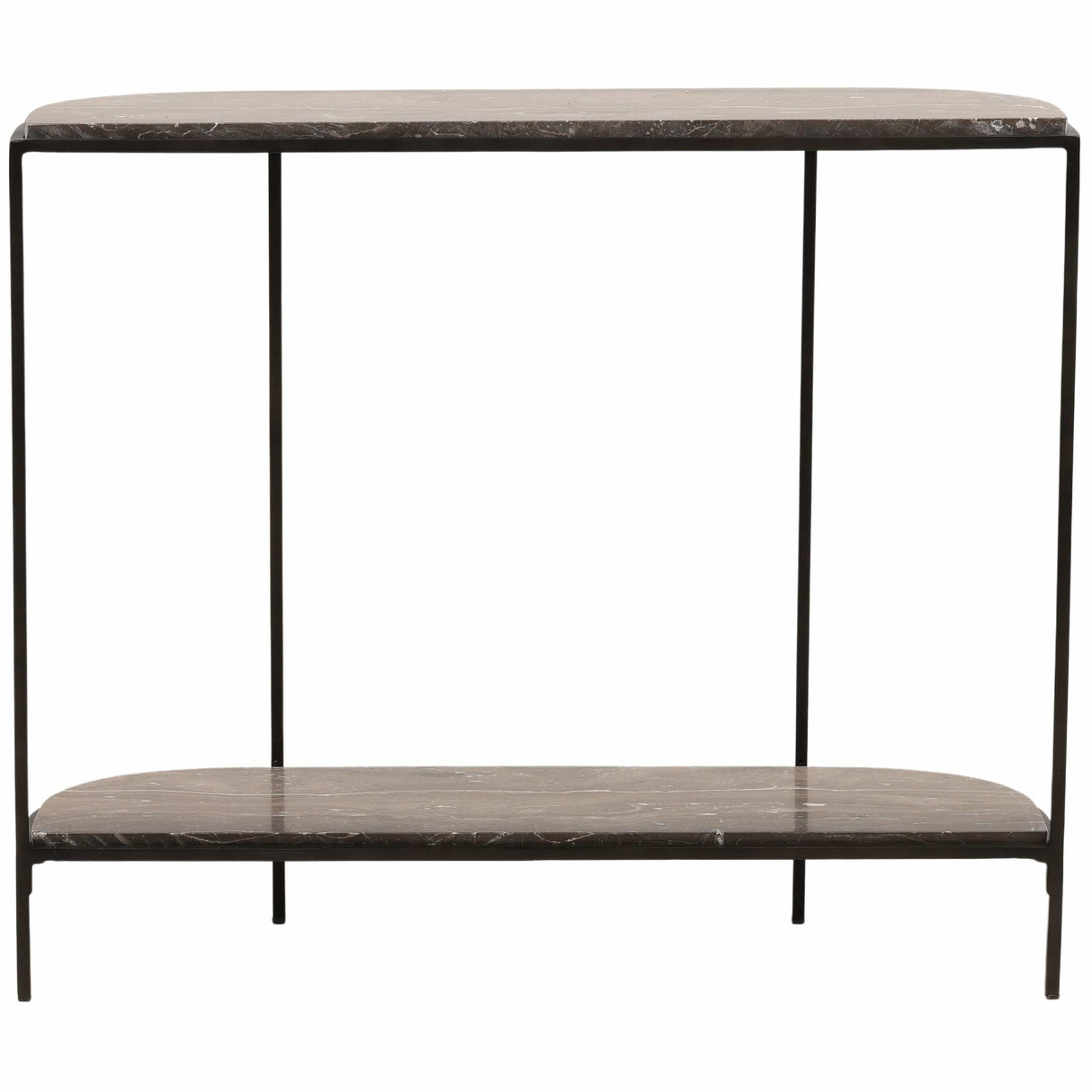 Brian Console Table, Brown by Dovetail at Eve Furniture