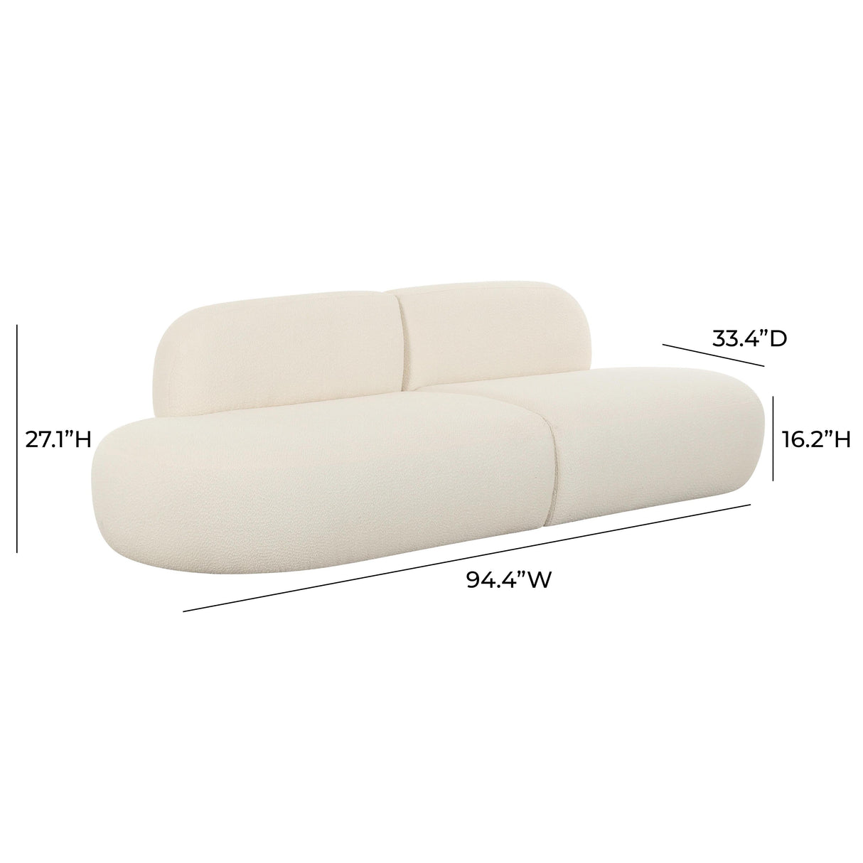 Broohah Upholstered Sofa by TOV Furniture at Eve Furniture