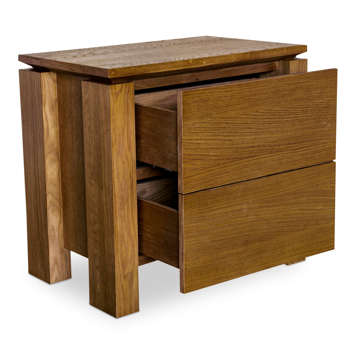 Brook Country Oak Nightstand by Moe's Home at Eve Furniture