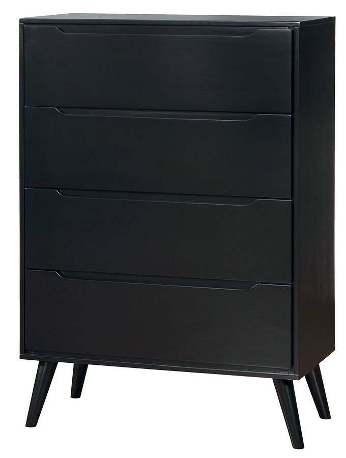 Lennart Black Chest by Furniture of America at Eve Furniture
