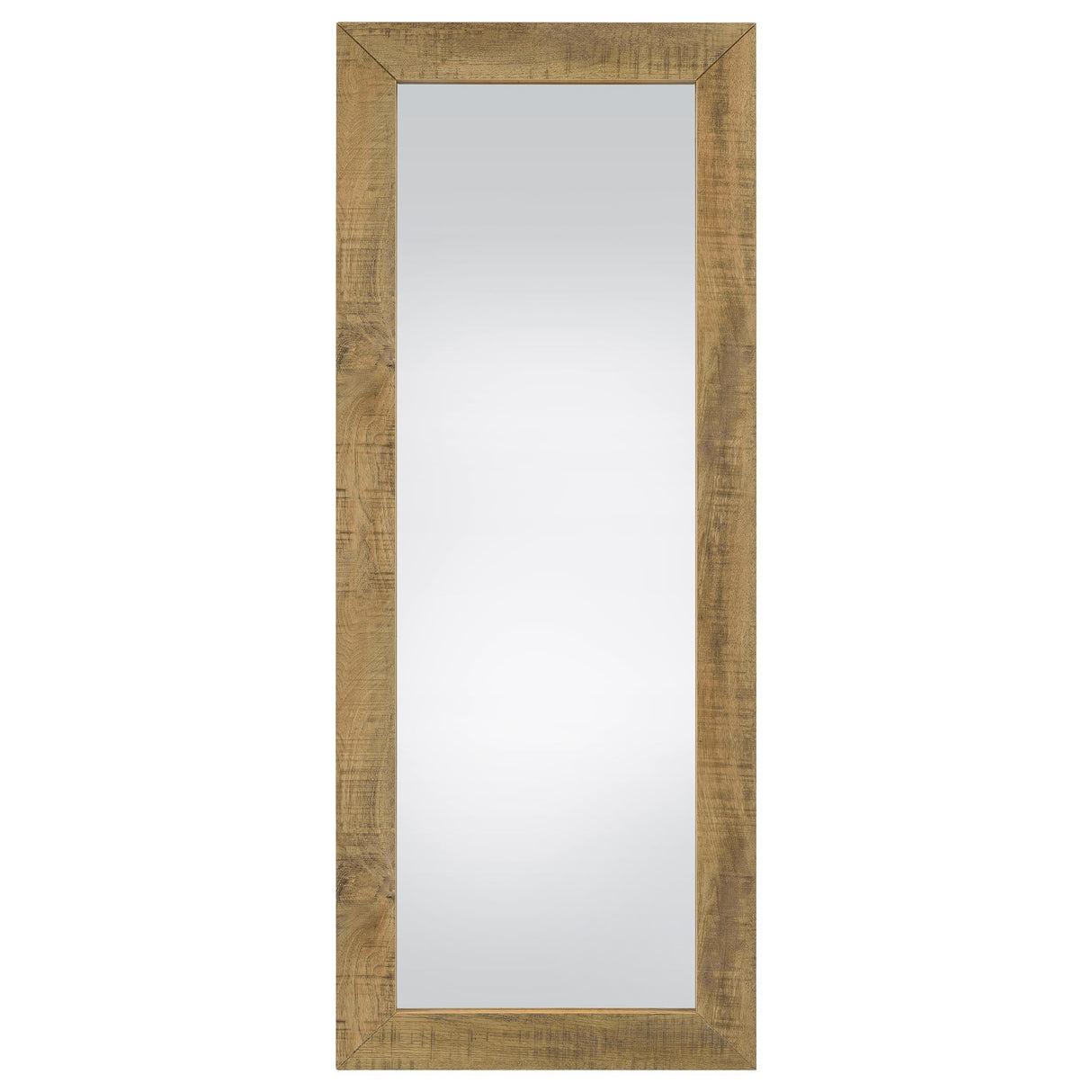 Cadence Mango Tempered Glass Full Length Standing Mirror by Coaster at Eve Furniture