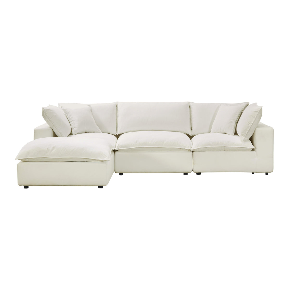 Cali Performance Fabric Modular 4-Piece Sectional by TOV Furniture at Eve Furniture