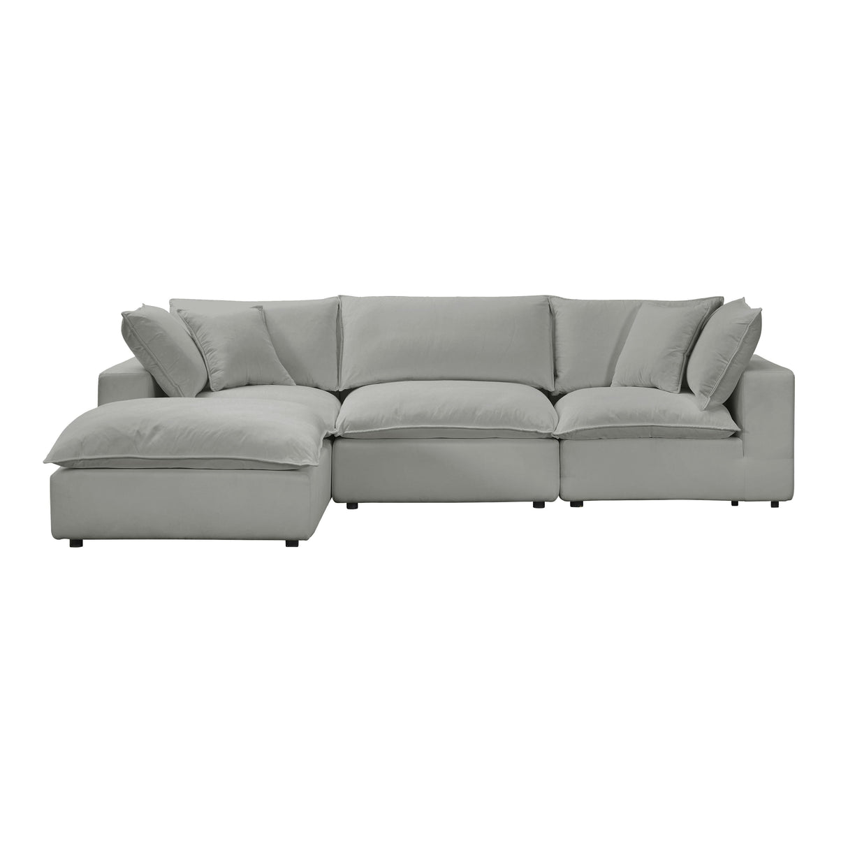 Cali Performance Fabric Modular 4-Piece Sectional by TOV Furniture at Eve Furniture