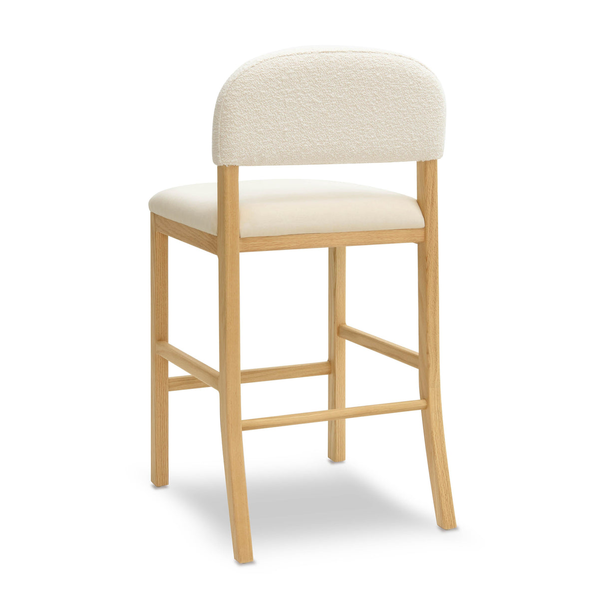 Calla Performance Velvet Counter Stool by TOV Furniture at Eve Furniture
