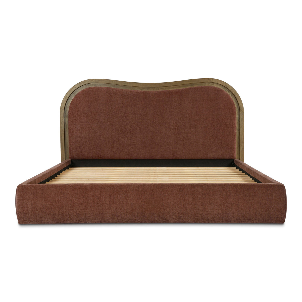 Camilla Chestnut King Bed by Moe's Home at Eve Furniture