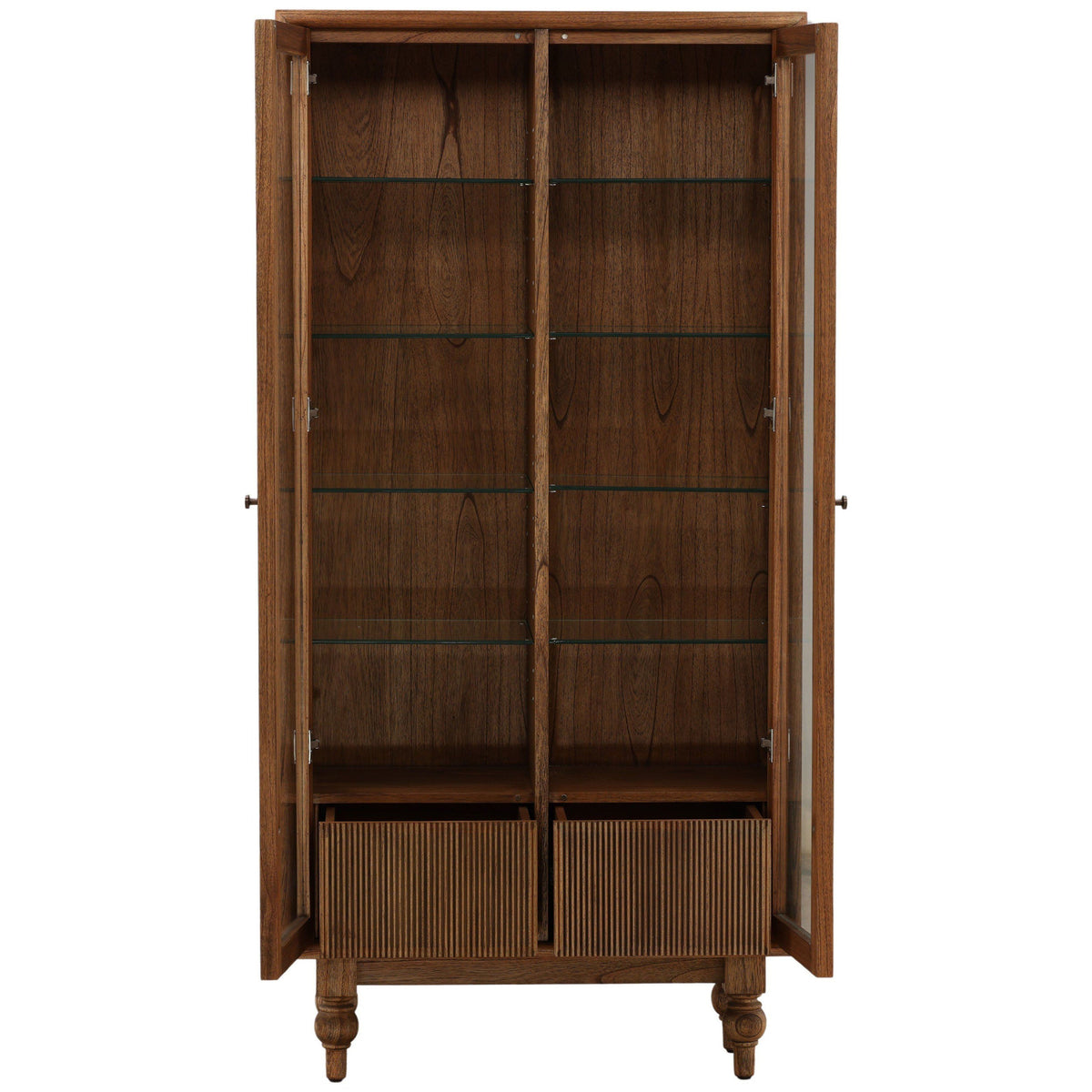 Campbell Cabinet, Brown by Dovetail at Eve Furniture