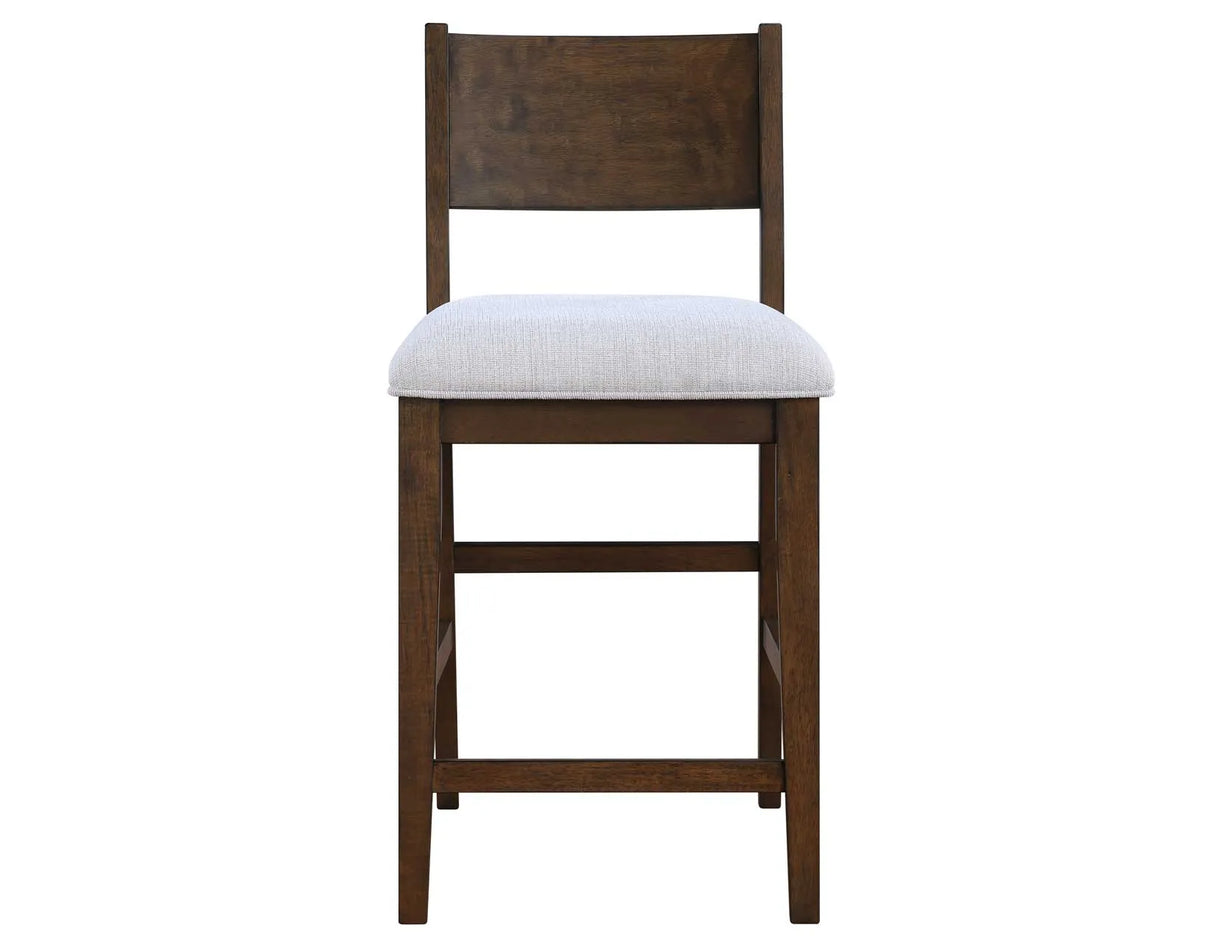 Canton Cushioned Seat 24″ Counter Stool, Set of 2 by Steve Silver at Eve Furniture