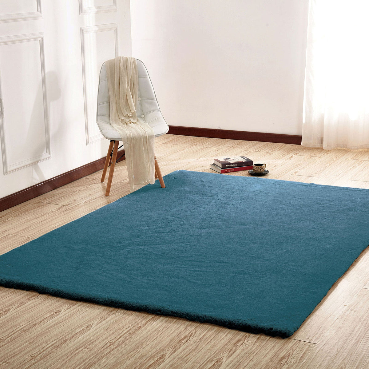 Caparica Teal Area Rug by Furniture of America at Eve Furniture