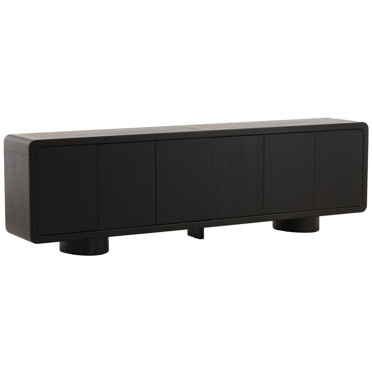 Capella Sideboard, Black by Dovetail at Eve Furniture