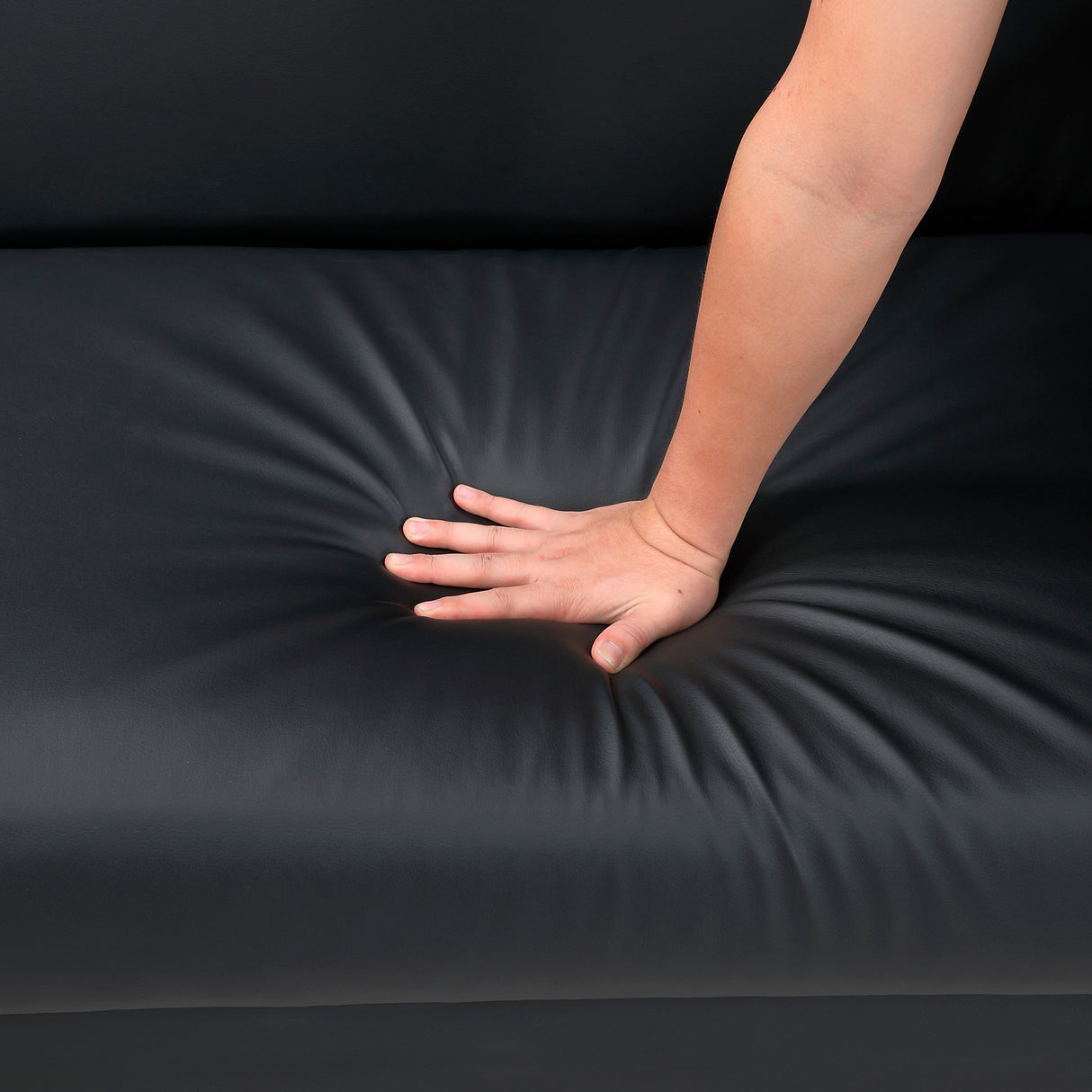 Carlton Black Elegant Lounger by Homelegance at Eve Furniture