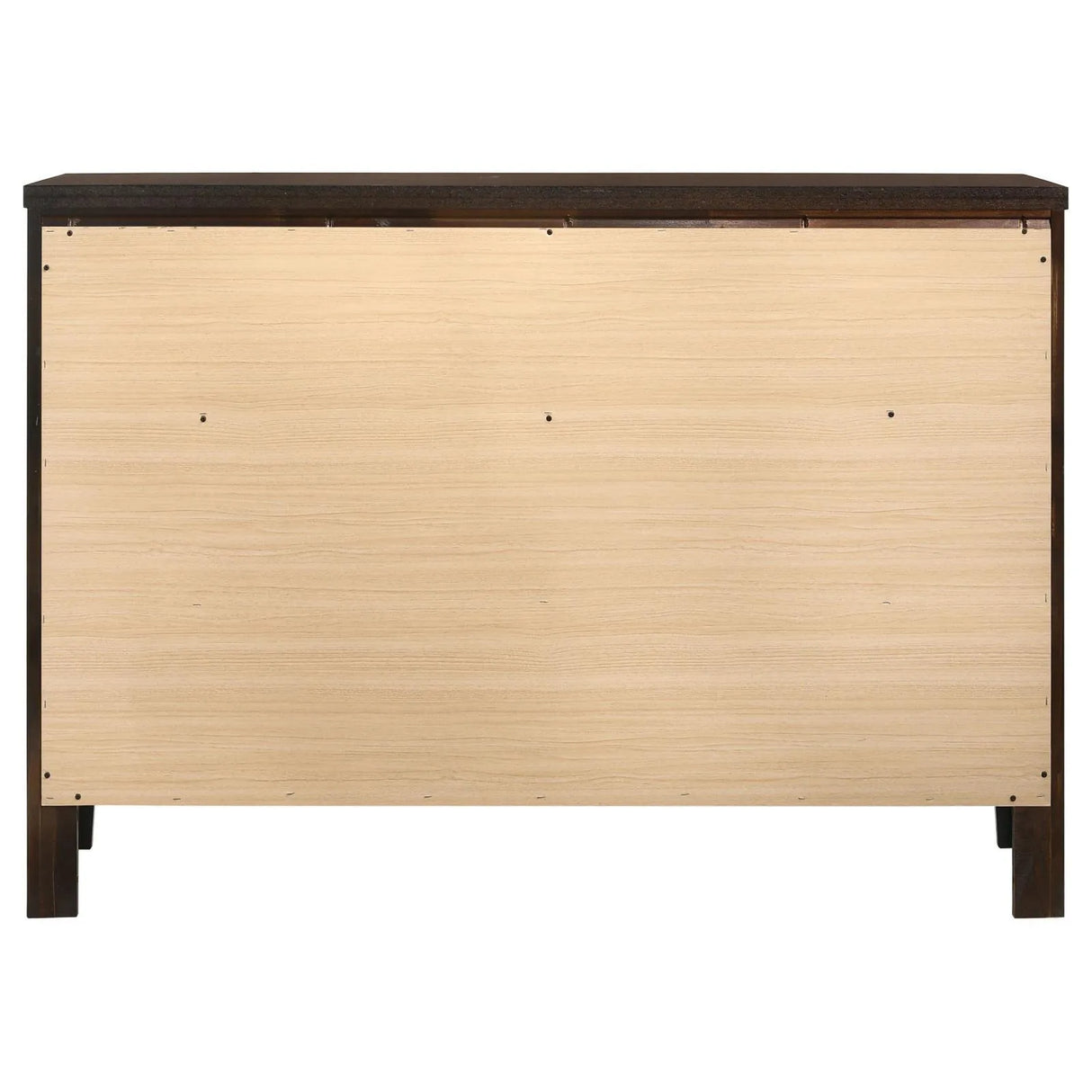 Carlton Cappuccino 6-Drawer Rectangular Dresser by Coaster at Eve Furniture