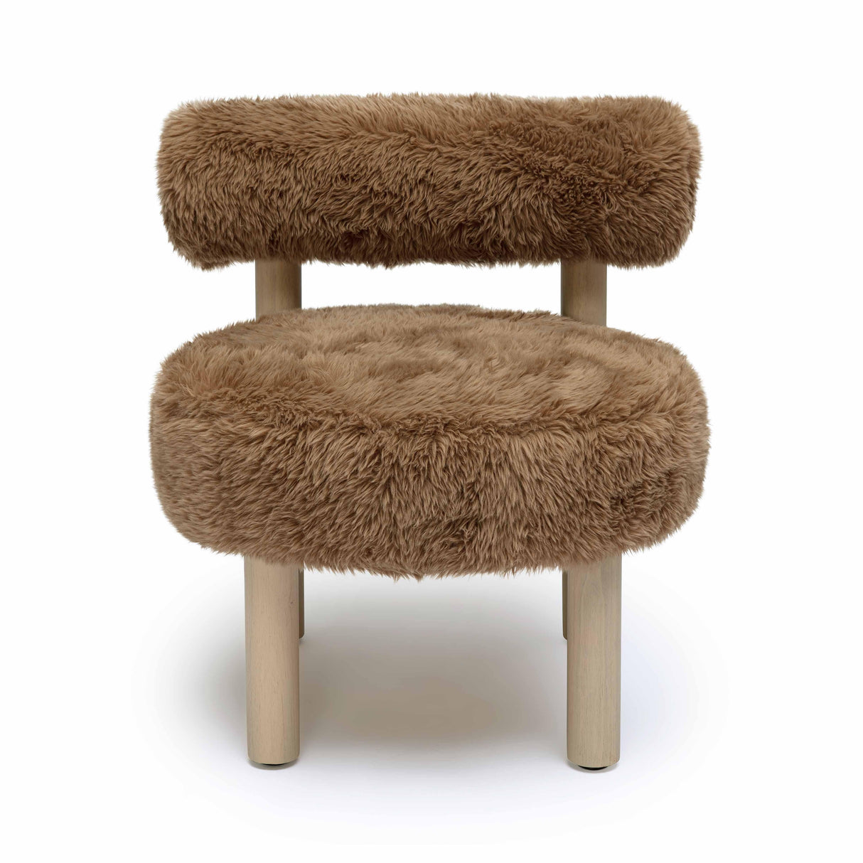 Carmel Vegan Shearling Accent Chair by TOV Furniture at Eve Furniture