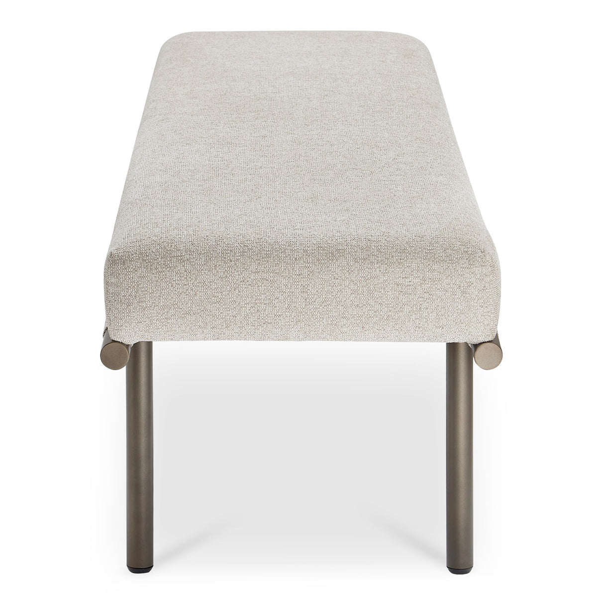 Carson Beige Dining Bench by Moe's Home at Eve Furniture