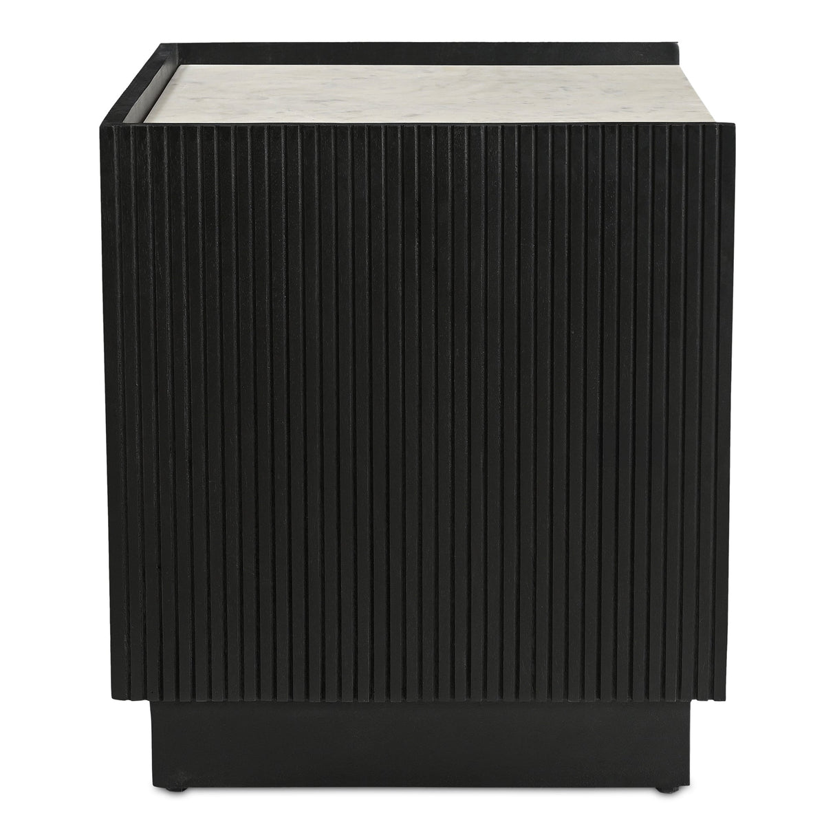 Carter Black Nightstand by Moe's Home at Eve Furniture