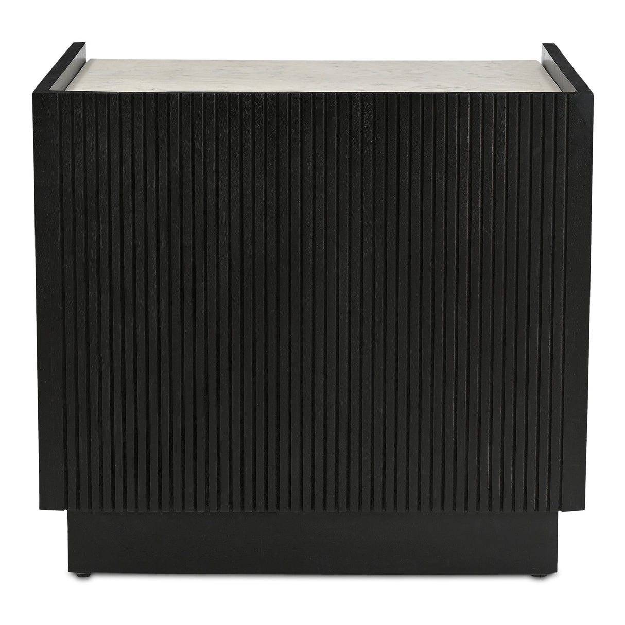 Carter Black Nightstand by Moe's Home at Eve Furniture
