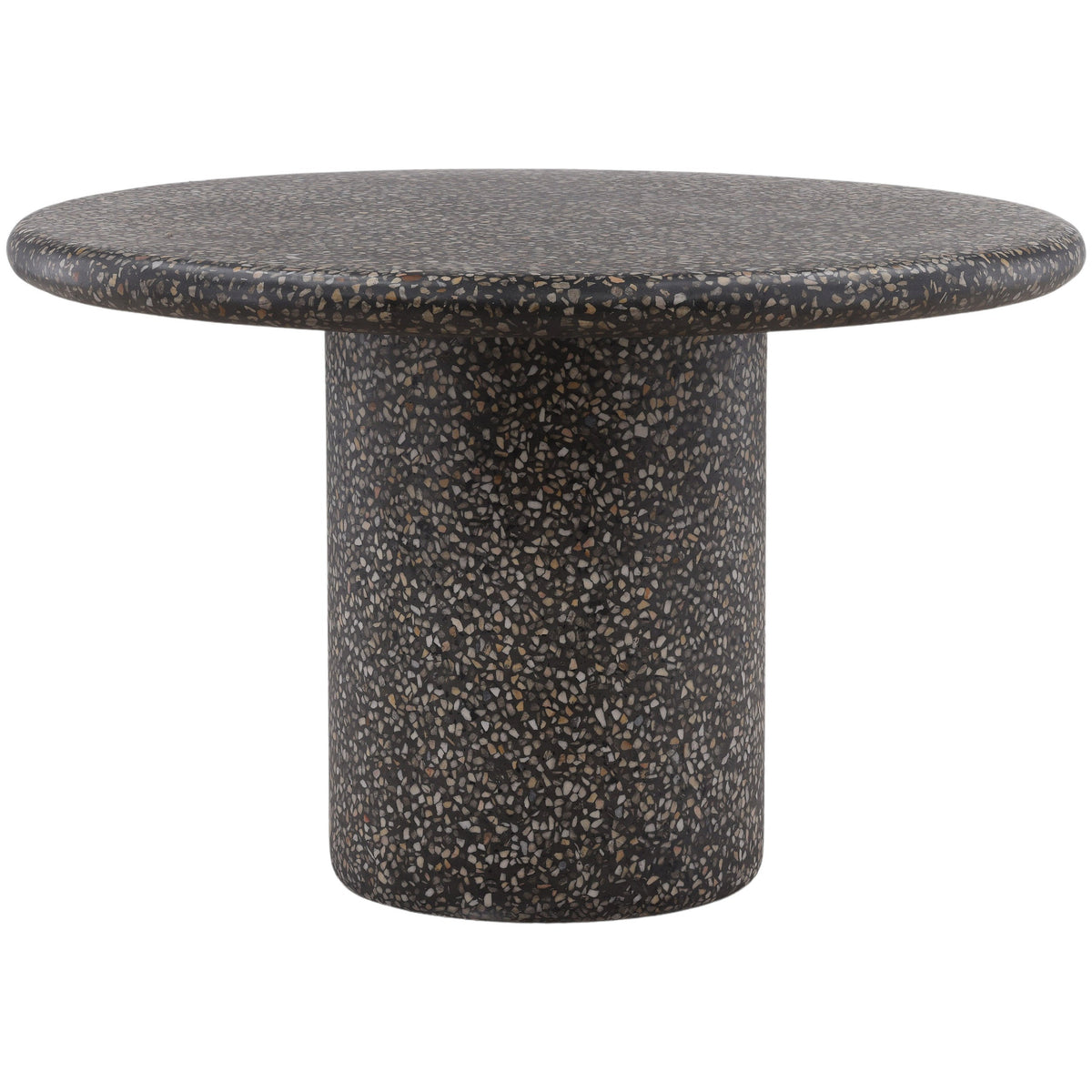 Cassius Outdoor Dining Table, Black by Dovetail at Eve Furniture