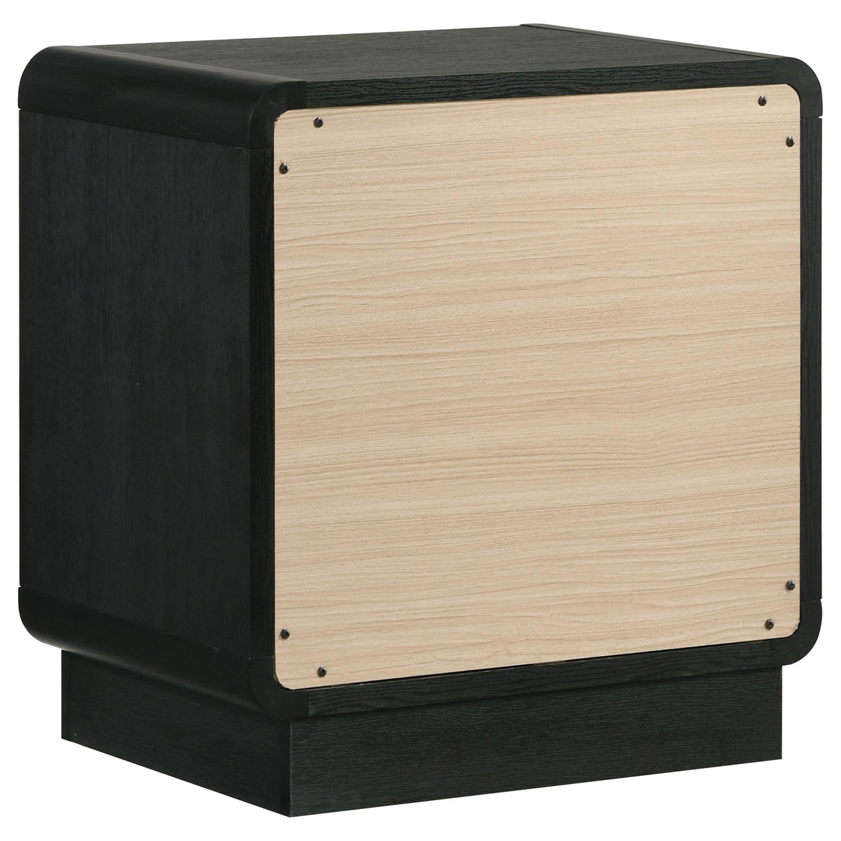 Cavelle Black 2-Drawer Nightstand by Coaster at Eve Furniture
