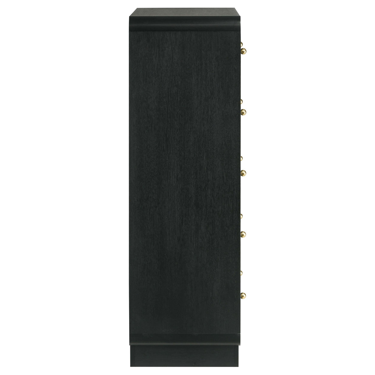 Cavelle 5-drawer Chest of Drawers Black by Coaster at Eve Furniture