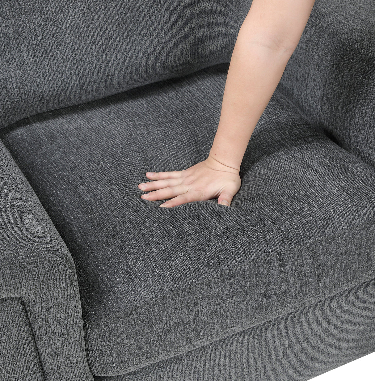 Chelsea Dark Gray Chair by Homelegance at Eve Furniture