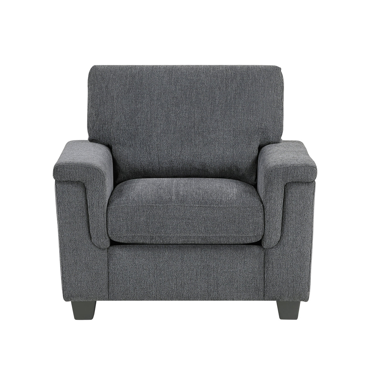 Chelsea Dark Gray Chair by Homelegance at Eve Furniture
