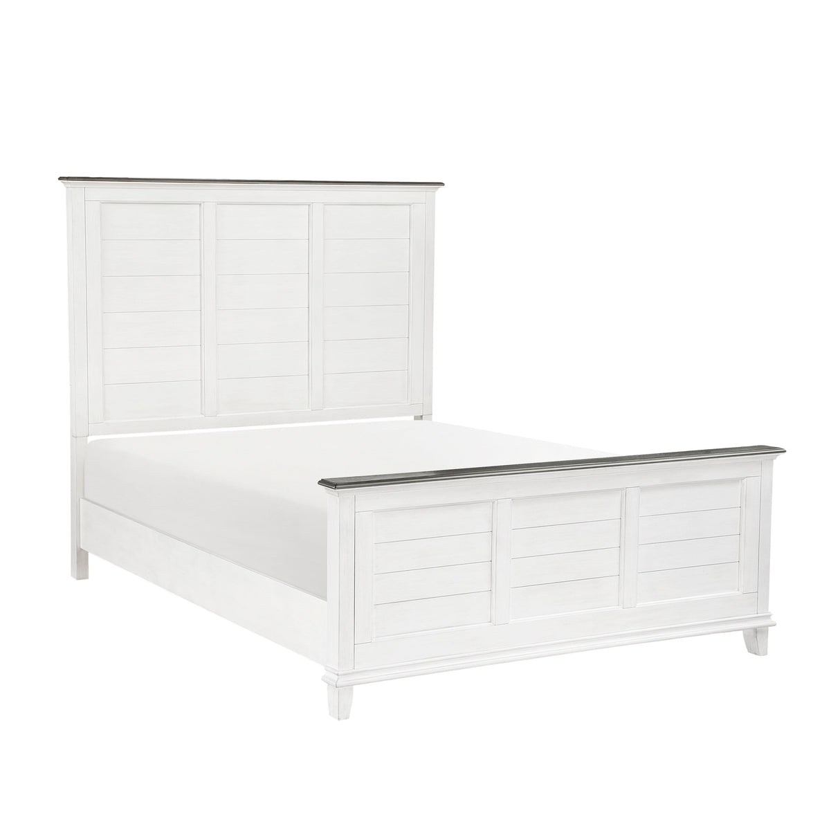 Chesterton Two-tone King Panel Bed by Homelegance at Eve Furniture