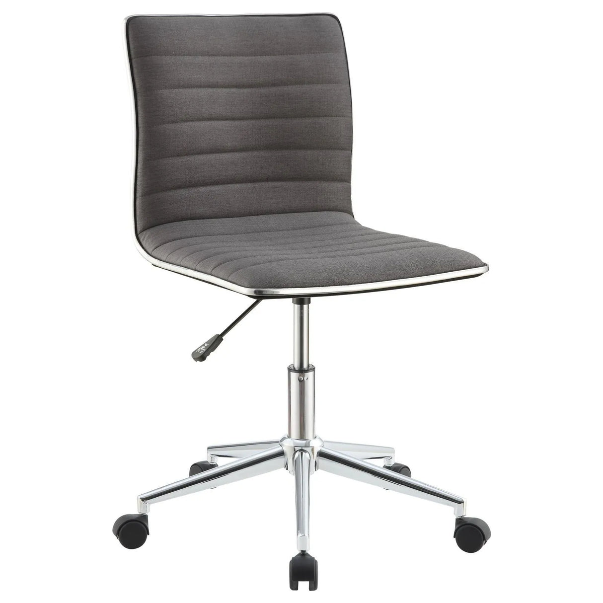 Chryses Gray and Chrome Adjustable Height Office Chair by Coaster at Eve Furniture