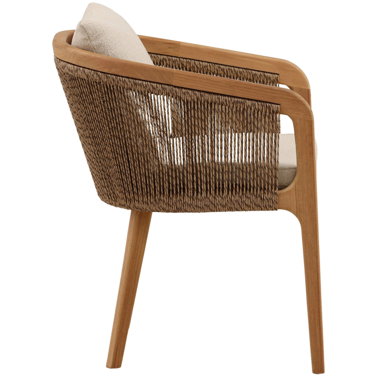 Cian Outdoor Dining Chair, Sand, Set of 2 by Dovetail at Eve Furniture