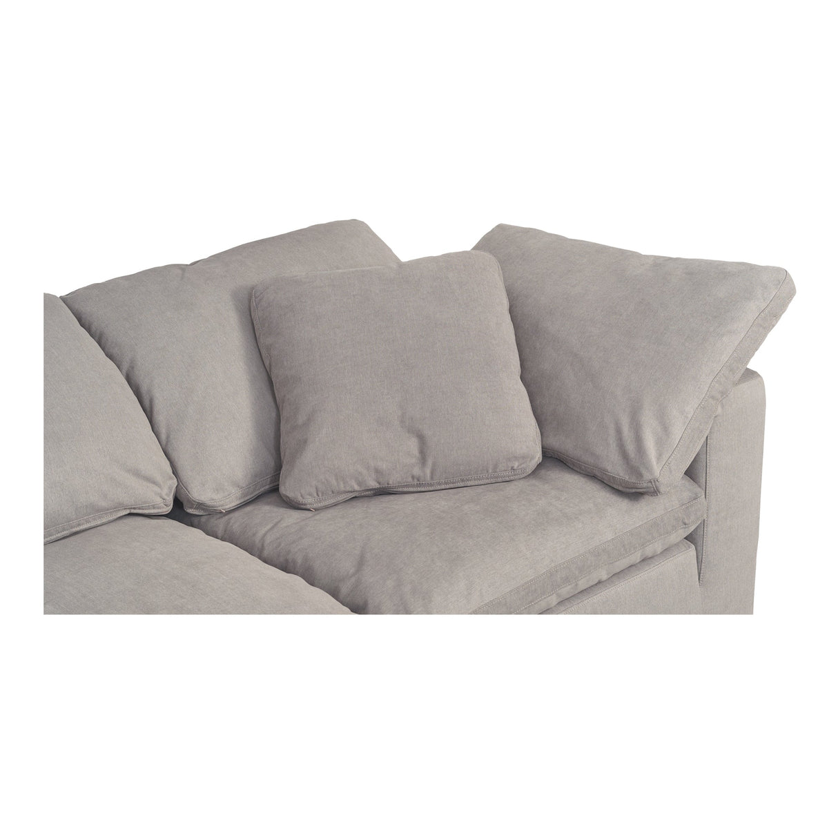 Clay Light Grey Modular Sofa by Moe's Home at Eve Furniture