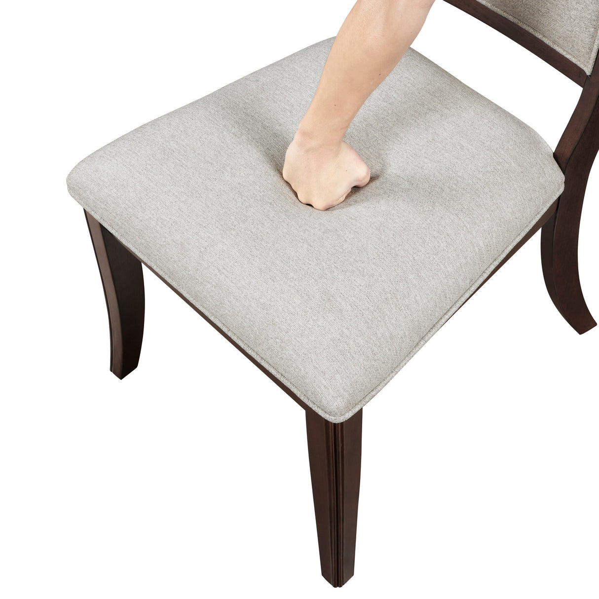 Claymont Cherry Dining Side Chair, Set of 2 by Homelegance at Eve Furniture