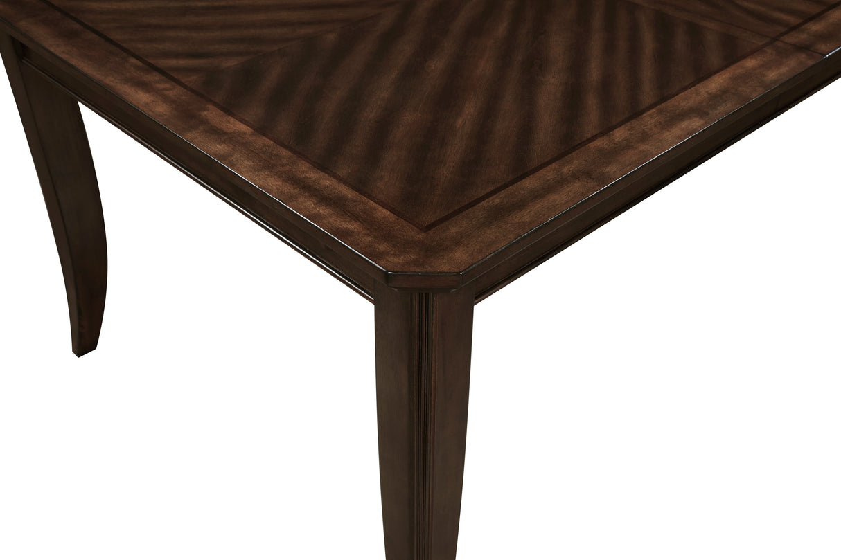 Claymont Cherry Extendable Dining Table by Homelegance at Eve Furniture