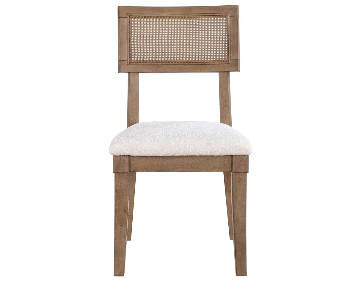 Colvin Cane Side Chair, Brown by Steve Silver at Eve Furniture