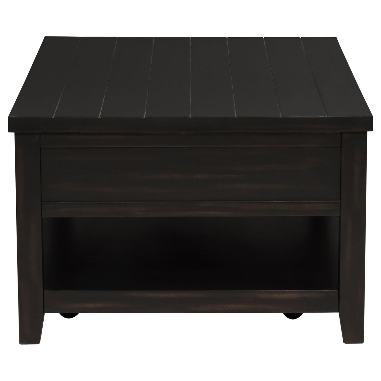 Concord Distressed Java 2-Drawer Rectangular Coffee Table by Coaster at Eve Furniture