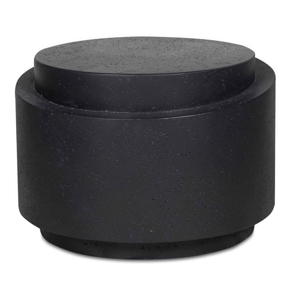 Cosmo Black Outdoor Accent Table