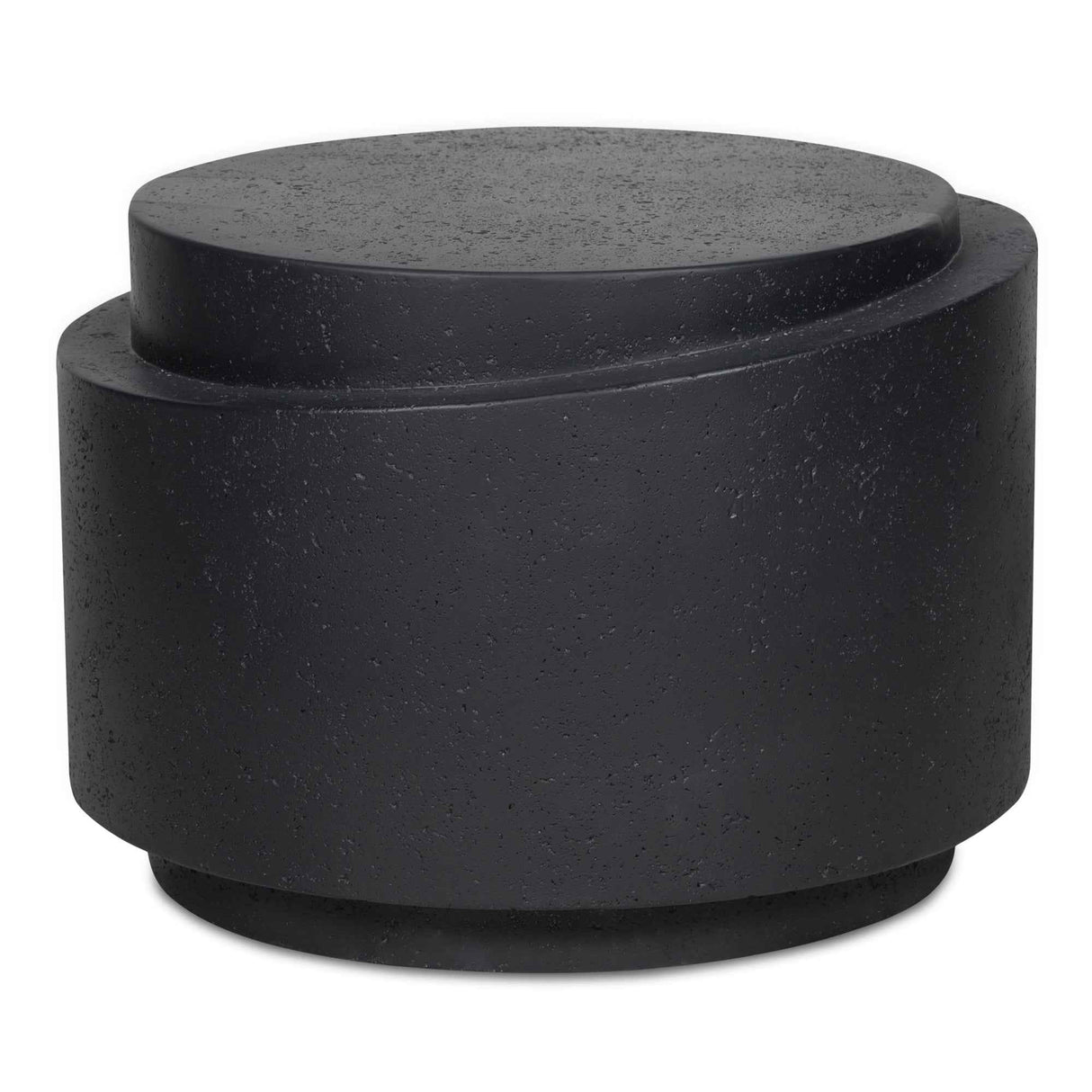 Cosmo Black Outdoor Accent Table
