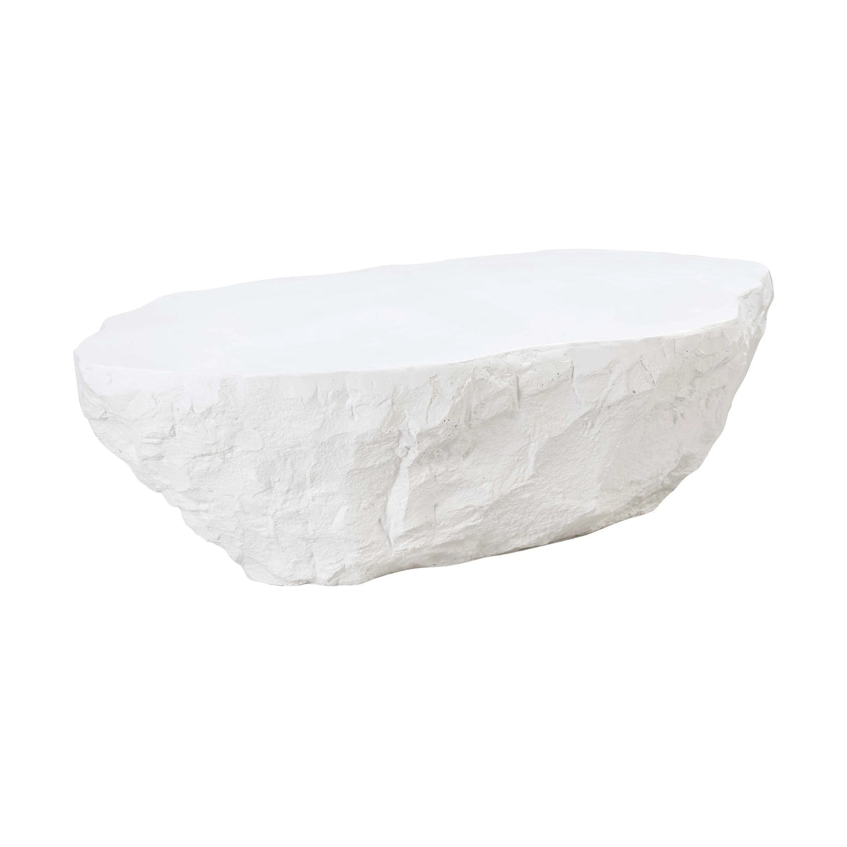 Crag Concrete Indoor / Outdoor Coffee Table by TOV Furniture at Eve Furniture