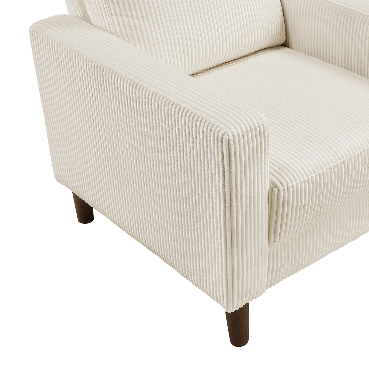 Crandall Beige Chair by Homelegance at Eve Furniture