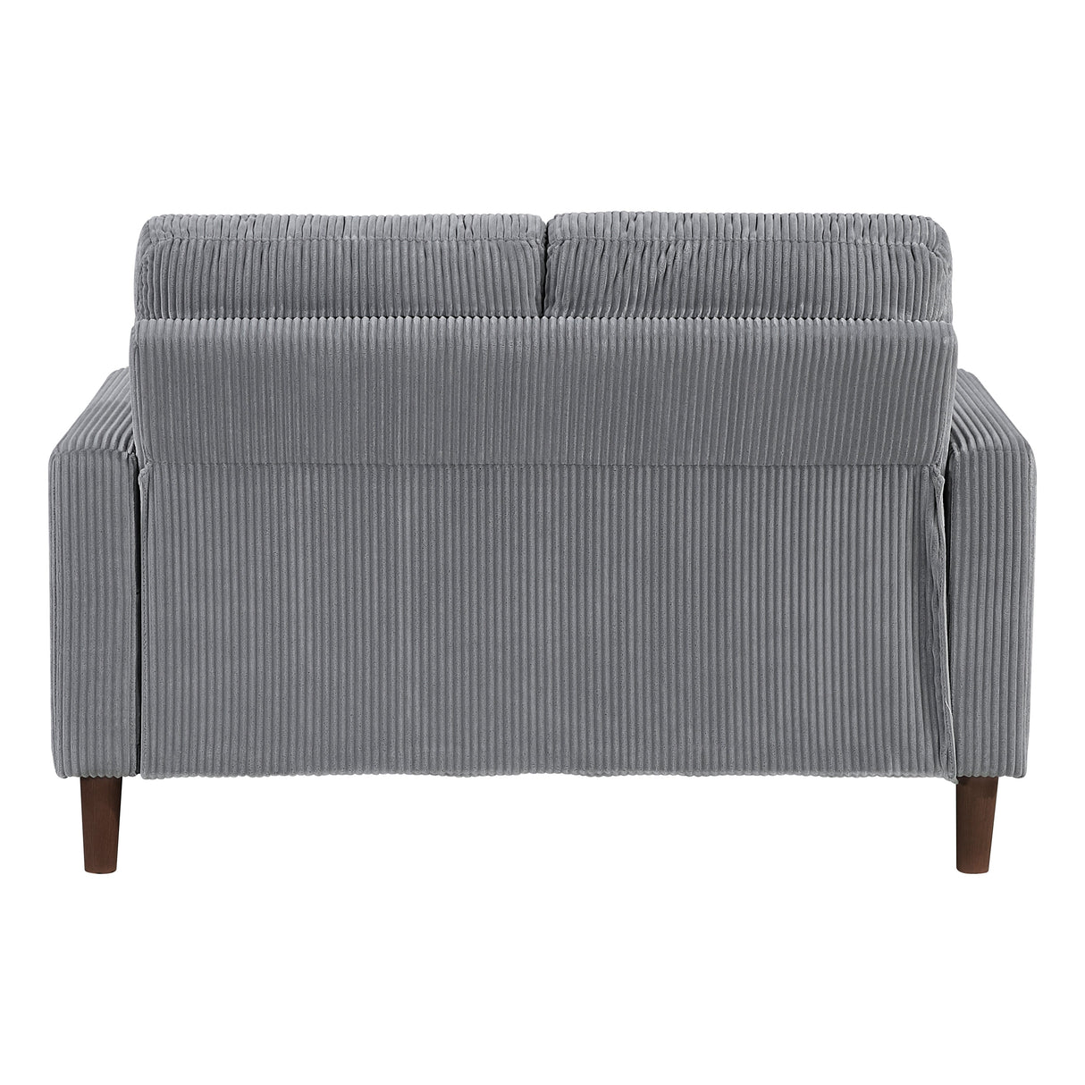 Crandall Gray Loveseat by Homelegance at Eve Furniture
