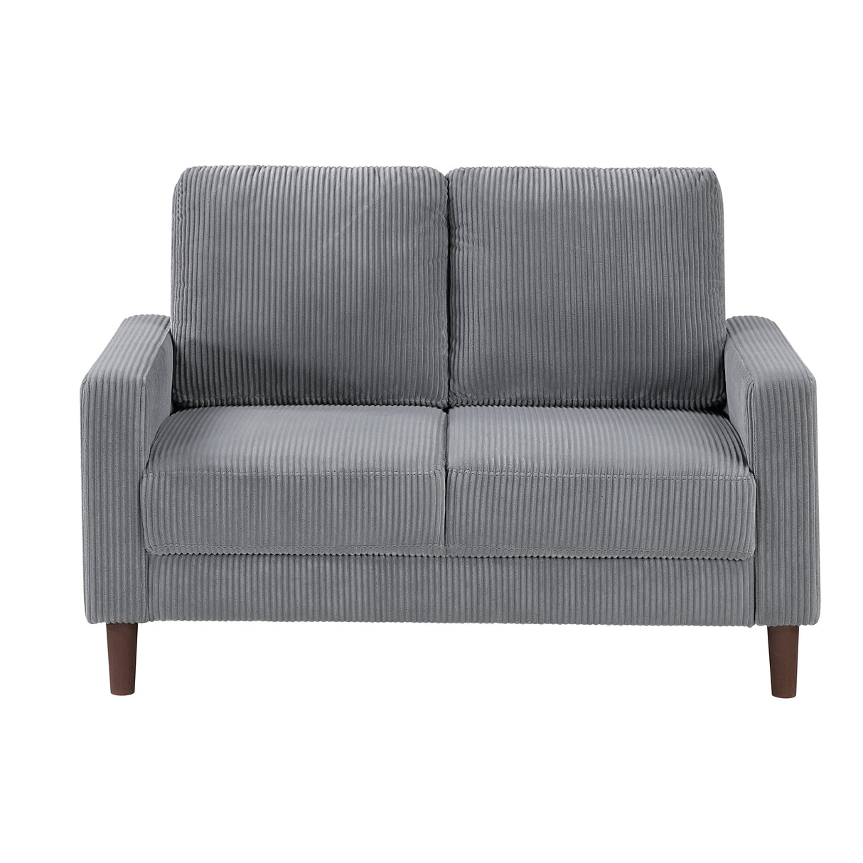 Crandall Gray Loveseat by Homelegance at Eve Furniture