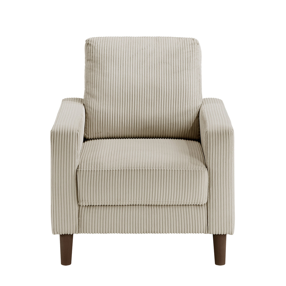 Crandall Taupe Chair by Homelegance at Eve Furniture